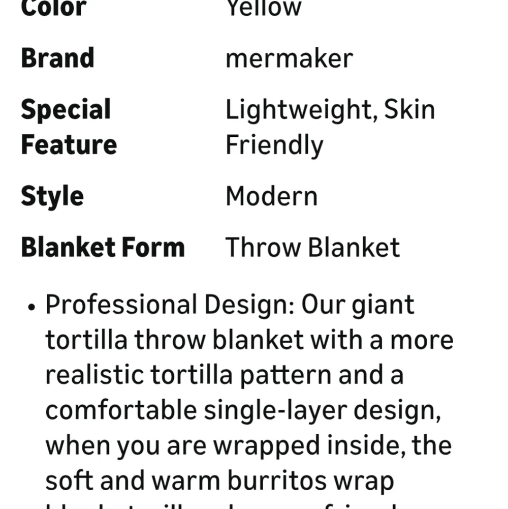 New Burritos Wrap Blanket